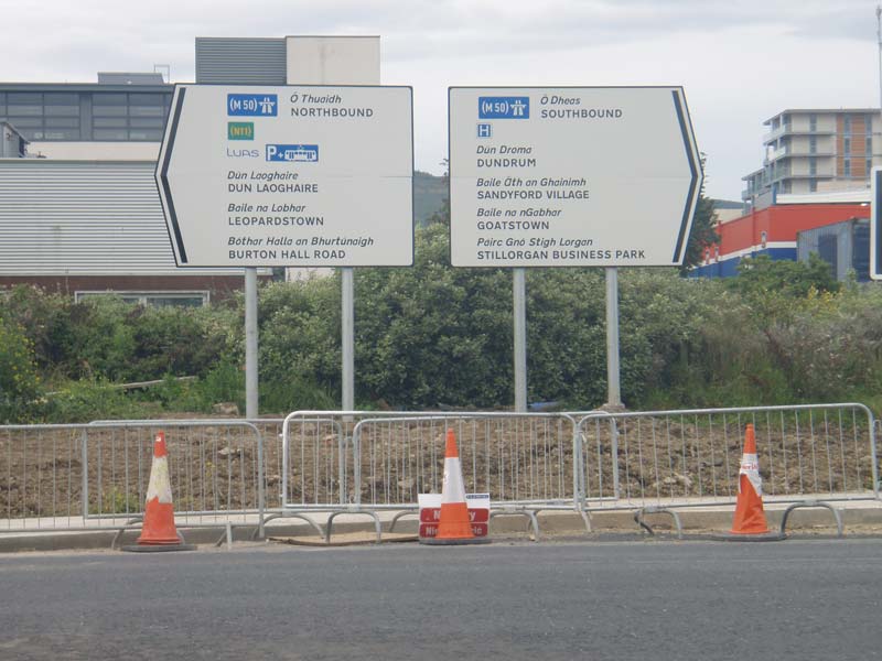 Motorway Signs Dublin