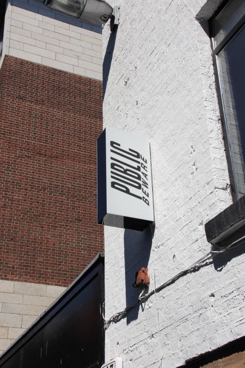 PROJECTING SIGNAGE